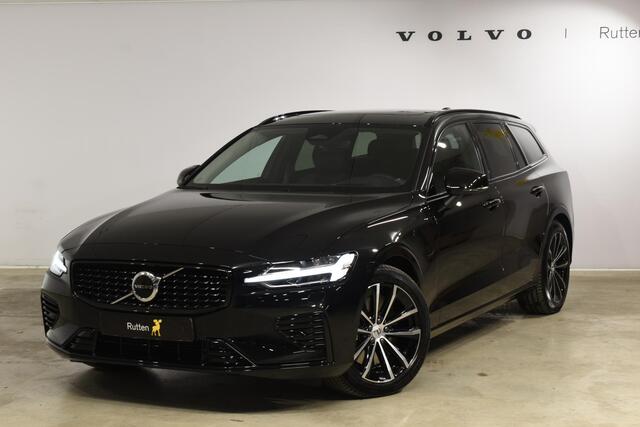 Volvo V60 T6 253PK AWD Ultra Dark / Navigatie / Adaptieve Cruisecontrol / Elektrische Stoelen / Harman Kardon / LM Velgen / Trekhaak /