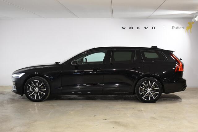 Volvo V60 T6 253PK AWD Ultra Dark / Navigatie / Adaptieve Cruisecontrol / Elektrische Stoelen / Harman Kardon / LM Velgen / Trekhaak /