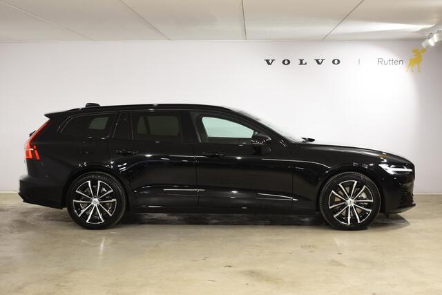 Volvo V60 T6 253PK AWD Ultra Dark / Navigatie / Adaptieve Cruisecontrol / Elektrische Stoelen / Harman Kardon / LM Velgen / Trekhaak /