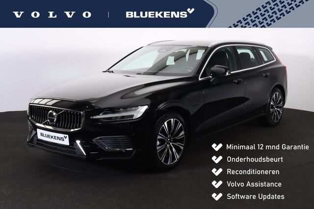 Volvo V60 T6 Recharge AWD Core Bright - LONG RANGE - IntelliSafe Assist & Surround - Adaptieve LED koplampen - Parkeercamera achter - Verwarmde voorstoelen, stuur & achterbank - Parkeersensoren voor & achter - Elektr. inklapbare trekhaak - 18' LMV