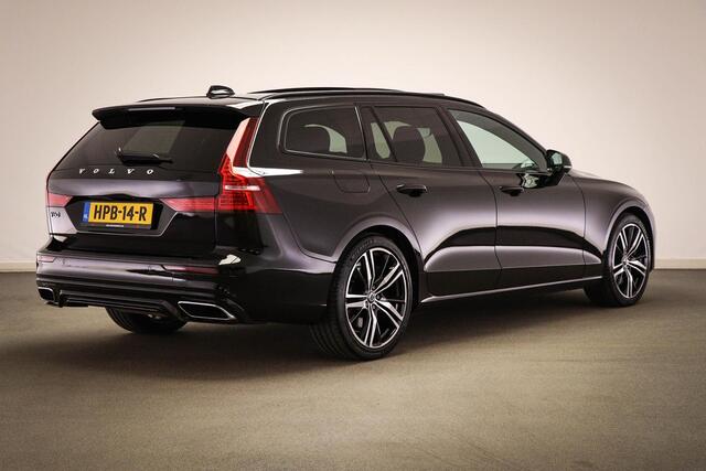 Volvo V60 2.0 T6 Recharge AWD R-Design | LOUNGE / LIGHTNING- PACK | PANORAMADAK | 360 CAMERA | TREKHAAK