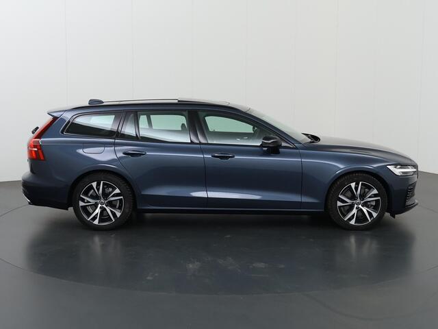 Volvo V60 2.0 T8 Recharge AWD R-Design | Panoramadak | Trekhaak Elekt. wegklapbaar | Elek. verstelbare stoelen + Geheugen | HarmanKardon | Head-Up |