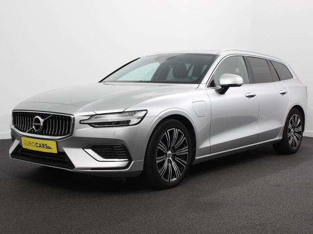 Volvo V60 2.0 T6 Aut. Recharge AWD Inscription 340 PK DEMO! | Panoramadak Airco|ECC LED Light Pack Winter Pack Elekt. Stoelen + Memory Privacy Glass Cruise Control 18" Multispaak PDC VA + Camera