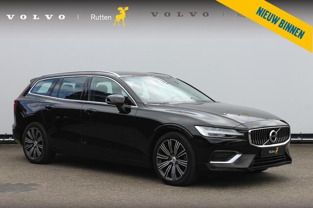 Volvo V60 B4 211PK Automaat Inscription Lederen bekleding / 18" lichtmetalen velgen / Apple Carplay / Adaptieve Cruise control / Stoelverwarming / Elektrisch bedienbare bestuurdersstoel met geheugen