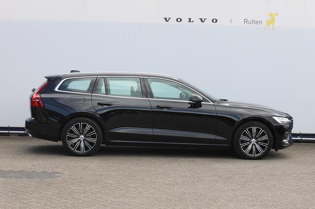 Volvo V60 B4 211PK Automaat Inscription Lederen bekleding / 18" lichtmetalen velgen / Apple Carplay / Adaptieve Cruise control / Stoelverwarming / Elektrisch bedienbare bestuurdersstoel met geheugen