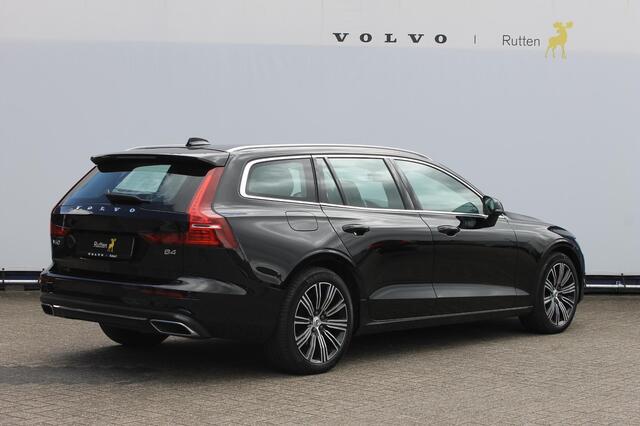 Volvo V60 B4 211PK Automaat Inscription Lederen bekleding / 18" lichtmetalen velgen / Apple Carplay / Adaptieve Cruise control / Stoelverwarming / Elektrisch bedienbare bestuurdersstoel met geheugen