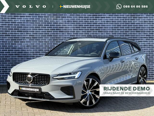 Volvo V60 2.0 T8 Plug-in hybrid AWD Plus Dark | Panorama Schuifdak | Harman/Kardon | Sportstoelen | Google | Stuur + Stoelverwarming |