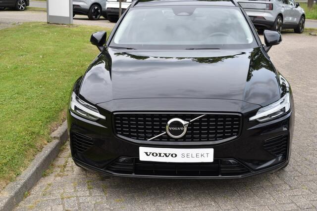 Volvo V60 T6 350 PK Plug-in hybrid AWD Plus Dark ACC | Camera | 19 Inch | Leer | Elec Stoel | Apple Car Play \ Google infotainment