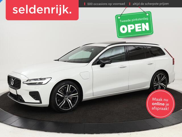 Volvo V60 2.0 T6 Recharge AWD R Design | Panoramadak | Trekhaak | Stoel & stuurverwarming | Carplay | Navigatie | Full LED