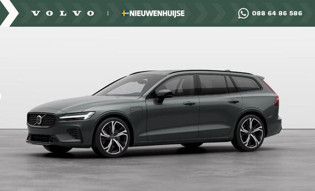 Volvo V60 2.0 T6 Plug-in hybrid AWD Ultra Dark | Forest Lake | Bowers & Wilkins | Donker Glas | Panoramadak | Adaptieve Cruise Control |