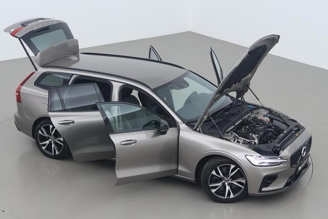 Volvo V60 T6 Recharge R-Design | Long Range | ACC | Trekhaak | Keyless | Camera | Apple Carplay | Sportstoelen