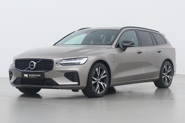Volvo V60 T6 Recharge R-Design | Long Range | ACC | Trekhaak | Keyless | Camera | Apple Carplay | Sportstoelen