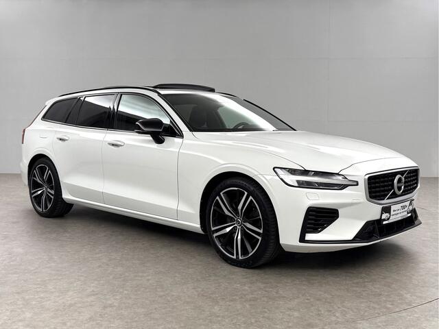 Volvo V60 2.0 T8 Twin Engine AWD R-Design 392PK Pano LED Virtual Trekhaak Memory Carplay Head-up Display Clima Cruise Navi PDC 19''LMV