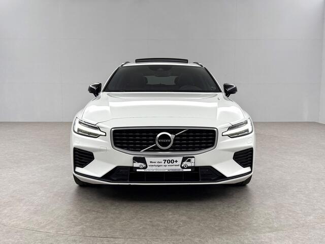 Volvo V60 2.0 T8 Twin Engine AWD R-Design 392PK Pano LED Virtual Trekhaak Memory Carplay Head-up Display Clima Cruise Navi PDC 19''LMV