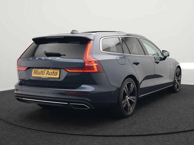 Volvo V60 T6 Recharge AWD Inscription Plug In Hybrid 340pk Dealer O.H. PHEV | Panodak | Trekhaak af Fabriek | Lederen Sportstoelen Memory & Ventilatie | Adaptive Cruise | Apple Carplay | Pilot Assist | Harman Kardon | Navigatie | 360 Camera | Sfeerverlichting |
