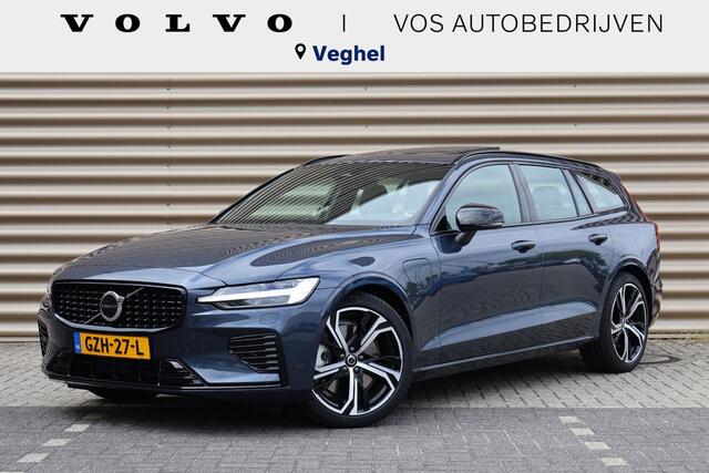 Volvo V60 T6 Plug-in hybrid AWD Ultra Dark | Panoramadak | Harman Kardon | Pilot assist
