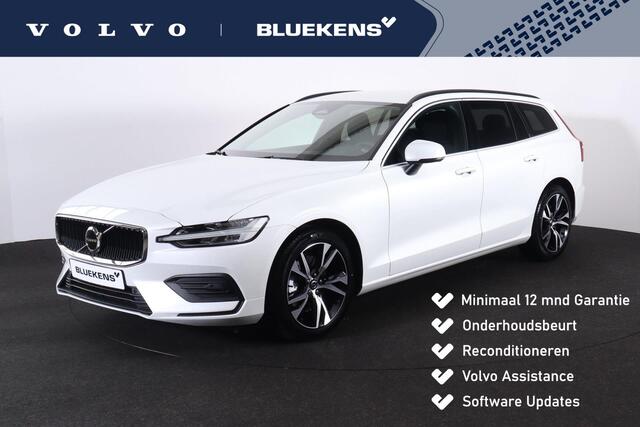 Volvo V60 B3 Core - IntelliSafe Assist & Surround - Parkeercamera achter - Verwarmde voorstoelen, stuur & achterbank - Parkeersensoren voor & achter - Draadloze tel. lader - Extra getint glas - 18' LMV - Elektrisch bedienbare achterklep - Keyless drive