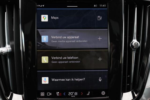 Volvo V60 B3 Core - IntelliSafe Assist & Surround - Parkeercamera achter - Verwarmde voorstoelen, stuur & achterbank - Parkeersensoren voor & achter - Draadloze tel. lader - Extra getint glas - 18' LMV - Elektrisch bedienbare achterklep - Keyless drive