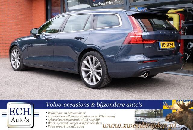 Volvo V60 T5 250 pk Aut. Leer, Sportstoelen, Apple CarPlay, 19 inch