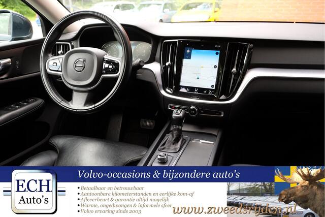 Volvo V60 T5 250 pk Aut. Leer, Sportstoelen, Apple CarPlay, 19 inch