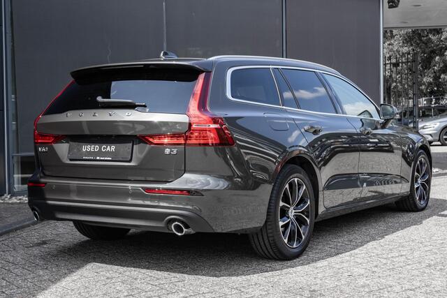 Volvo V60 B3 Automaat Business Pro | Parkassist voor en achter| Parkeer Camera| Adaptieve Cruise Control| Blind spot| Semi Electrische Trekhaak| Verwarmbare Voorstoelen| Verwarmbare Achterbank| Verwarmbaar Stuurwiel.