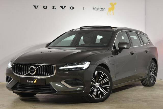 Volvo V60 T8 390PK Automaat Plug-in hybrid AWD Inscription Cruise control/ Climate control/ On Call/ Trekhaak/ Parkeersensoren met camera/ Navigatie/ Elektrische achterklep/ Elektrische stoel