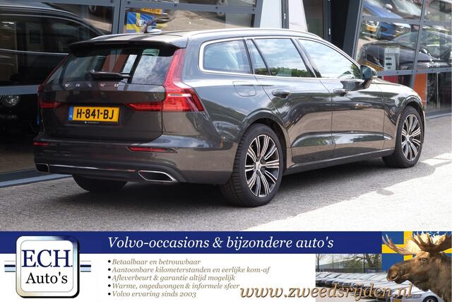 Volvo V60 2.0 T6 Twin Engine AWD Inscription, Leer, Apple CarPlay, Stoelverwarming, Elektr. stoel