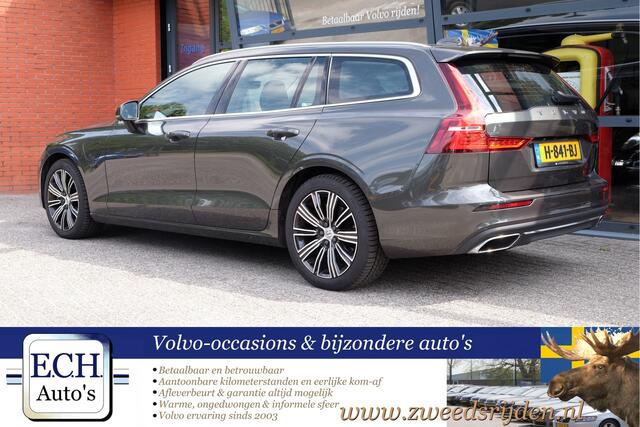 Volvo V60 2.0 T6 Twin Engine AWD Inscription, Leer, Apple CarPlay, Stoelverwarming, Elektr. stoel