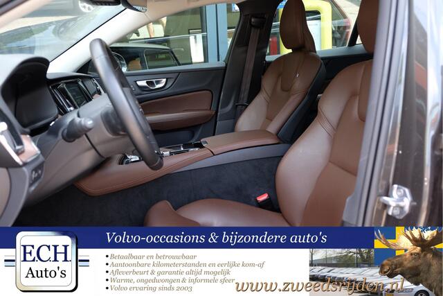 Volvo V60 2.0 T6 Twin Engine AWD Inscription, Leer, Apple CarPlay, Stoelverwarming, Elektr. stoel