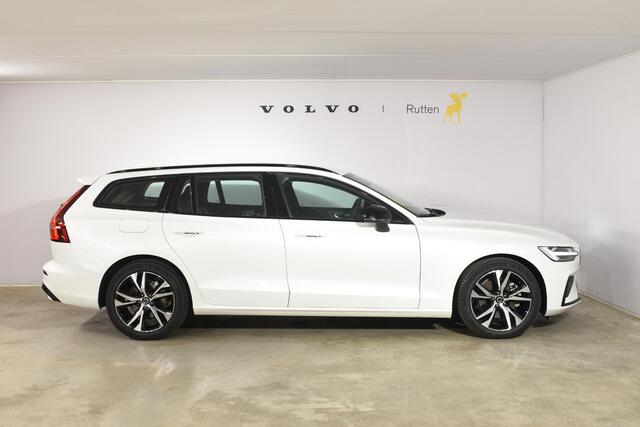 Volvo V60 B4 211PK Automaat Plus Dark / Driver assist / Moritz lederen bekleding / Elektrische stoelen / DAB+ / Google Navigatie