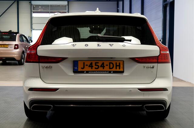 Volvo V60 2.0 T6 AWD 250kW/340pk Aut8 Twin Engine Inscription NAVI SENSUS + ADAPT.CRUISE + PILOT ASSIST + BLIS + STOELVERWARMING&-VENTILATIE + STUURVERWARMING + 360 CAMERA + EL.TREKHAAK + STOELMASSAGE + PARKSENSOREN V&A + 19" LM-VELGEN!!