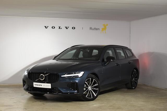 Volvo V60 T6 350PK Automaat Plug-in Hybrid AWD Plus Dark / Navigatie / 360 Camera / Harman Kardon / Stuur & Stoelverwarming / LM Velgen / Trekhaak