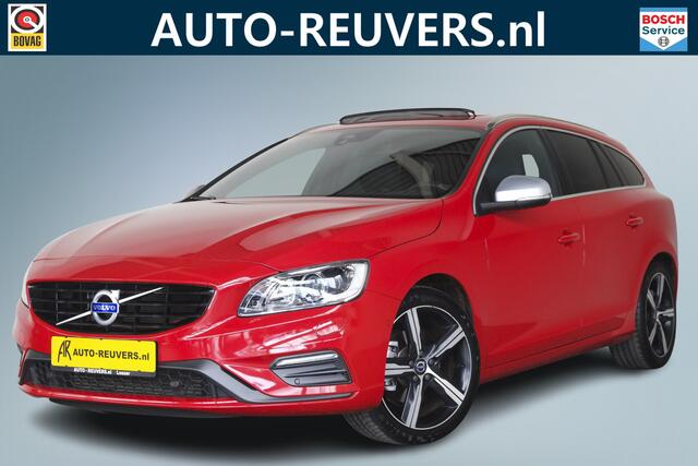 Volvo V60 2.0 T4 R-Design / Opendak / Leder / Navi / Cam / Trekhaak / org NL