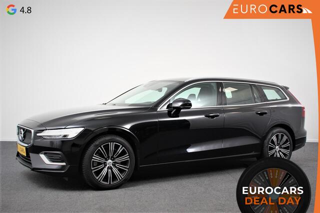 Volvo V60 2.0 T5 250pk Automaat Inscription | Navigatie | Apple Carpla/Android Auto | Climate control | Leder | Parkeer sensoren | Virtual Cockpit | Lichtmetalen velgen 18"