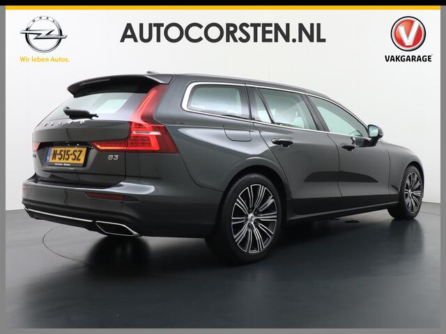 Volvo V60 2.0T AUT-7 Inscription Leer MHEV Apple Carplay Android Auto Harman&Kardon®-Hifi Camera Adap.Cruise Elek.Stoelen Stuur+Stoelverwarming Navi Ecc Cruise Control DAB+ PDC Lane Assist Road Sign Info Lmv 18" Led Elek. Achterklep Regen-Lichtsensor Collision Avoi