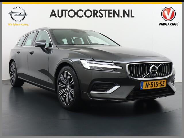 Volvo V60 2.0T AUT-7 Inscription Leer MHEV Apple Carplay Android Auto Harman&Kardon®-Hifi Camera Adap.Cruise Elek.Stoelen Stuur+Stoelverwarming Navi Ecc Cruise Control DAB+ PDC Lane Assist Road Sign Info Lmv 18" Led Elek. Achterklep Regen-Lichtsensor Collision Avoi