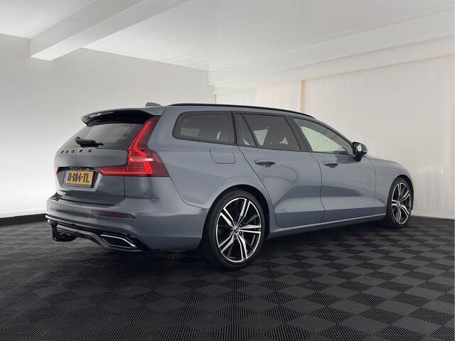 Volvo V60 2.0 B3 R-Design (INCL.BTW) *LEATHER-FABRIC | FULL-LED | MEMORY-PACK | HEATED-SPORTSEATS | LANE-ASSIST | NAVI-FULLMAP | CAMERA | DAB+ | PRIVACY-GLASS | ECC | PDC | 19''ALU*