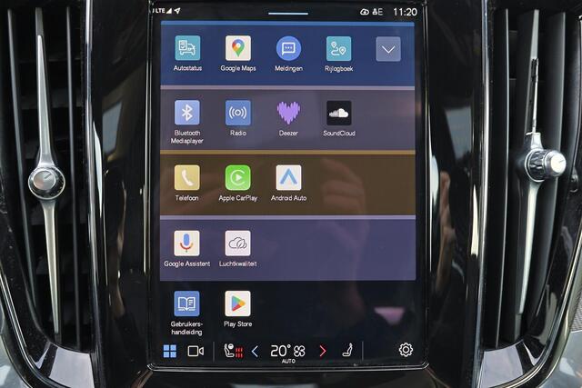 Volvo V60 T6 Recharge AWD Plus Dark - Panorama/schuifdak - IntelliSafe Assist & Surround - 360º Camera - Harman/Kardon audio - Verwarmde voorstoelen, stuur & achterbank - Parkeersensoren voor & achter - Elektr. bedienb. voorstoelen met geheugen - Elektr. inklapbare