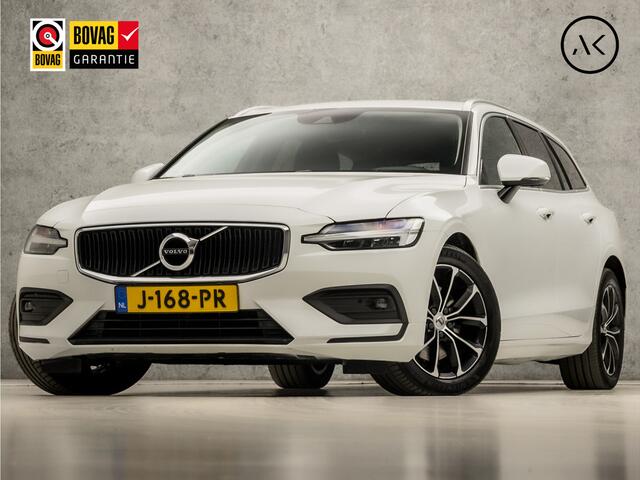 Volvo V60 2.0 B3 Sport 177Pk Automaat (APPLE CARPLAY, GROOT NAVI, HARMAN/KARDON, LEDER, STUUR/STOELVERWARMING, CAMERA, SPORTSTOELEN, GETINT GLAS, ADAPTIVE CRUISE, KEYLESS, ELEK ACHTERKLEP, NIEUWSTAAT)