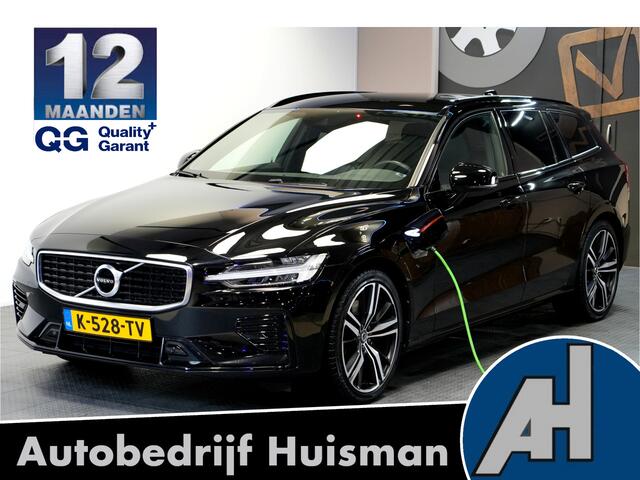 Volvo V60 2.0 T6 AWD 250kW/340pk Aut8 Recharge R-Design HARMAN/KARDON + ADAPT.CRUISE + STYLING PAKKET + EL.TREKHAAK + PILOT ASSIST + STOEL-&STUURVERWARMING + STANDKACHEL + ON-CALL + CAMERA + PARKSENSOREN + 19" LM-VELGEN!!