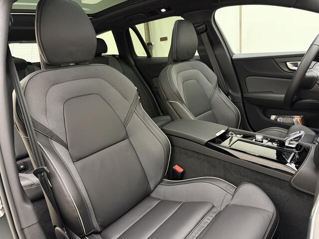 Volvo V60 T6 350pk AWD Plus Dark / NIEUW ¤4300,- Voorraadkorting / Panoramisch dak / Head-up display / Keyless / 360Camera / H&K Audio / Sportstoelen.