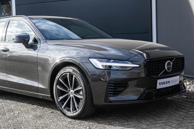 Volvo V60 T6 Plug-in hybrid AWD Plus Dark | Semi Elektrische Trekhaak | Adaptieve Cruise Control | BLIS | Elektrische verstelbare voorstoelen | Verwarmbare voorstoelen en stuurwiel | 360 graden camera |