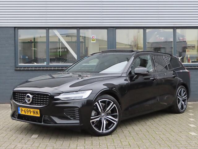 Volvo V60 2.0 T6 Recharge AWD R-Design | panodak | elektrisch verstelbare voorstoelen | trekhaak wegklapbaar | lederen bekleding