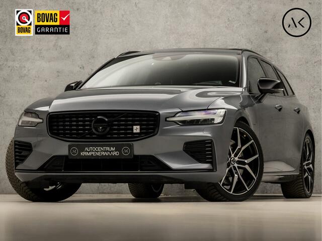 Volvo V60 2.0 T8 Twin Engine AWD Polestar Engineered 407Pk Automaat (PANORAMADAK, BOWERS&WILKINS AUDIO, HEAD-UP DISPLAY, KEYLESS, 360 GRADEN CAMERA, GELE GORDELS, TREKHAAK WEGKLAPBAAR, STANDKACHEL, 20 INCH)