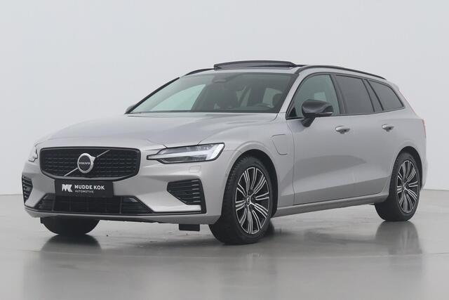 Volvo V60 T6 Plug-in hybrid Plus Dark | Panoramadak | 360° Camera | ACC | Trekhaak | Stoel+Stuurverwarming | BLIS
