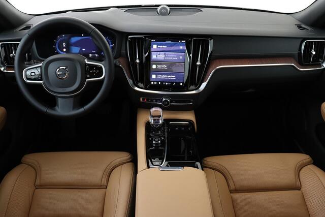 Volvo V60 T6 PLUG-IN HYBRID AWD ULTRA DARK *FULL OPTIONS!* -PANO.DAK|BOWERS&WILKINS|GEVENT.LEDER+MASSAGE|360°CAM|HEAD-UP DISP.|19"