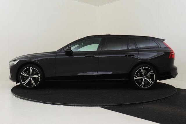 Volvo V60 T6 PLUG-IN HYBRID AWD ULTRA DARK *FULL OPTIONS!* -PANO.DAK|BOWERS&WILKINS|GEVENT.LEDER+MASSAGE|360°CAM|HEAD-UP DISP.|19"