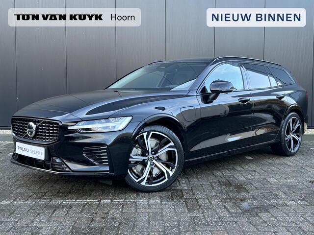 Volvo V60 2.0 T8 Plug-in hybrid AWD Plus Dark 360 camera/ Polestar tuning/ schuifdak/ head up display/ climate line/ 19 inch