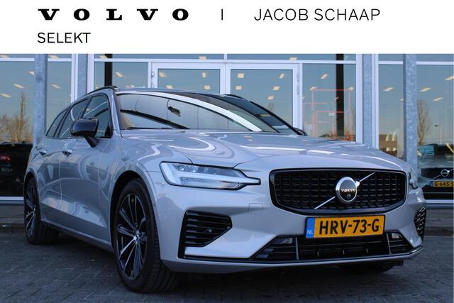 Volvo V60 T6 Automaat Plug-in hybrid AWD Plus Dark | Trekhaak | H&K Audio | 360 Camera | Verw. Stoelen & Achterbank | Keyless |