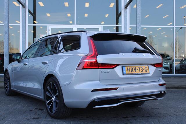 Volvo V60 T6 Automaat Plug-in hybrid AWD Plus Dark | Trekhaak | H&K Audio | 360 Camera | Verw. Stoelen & Achterbank | Keyless |